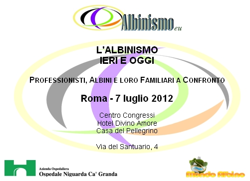 L'albinismo ieri e oggi